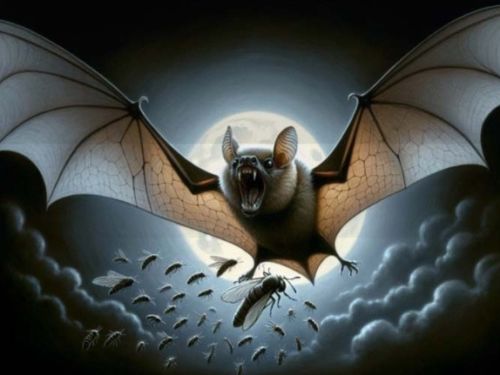 Insect Eating Bat